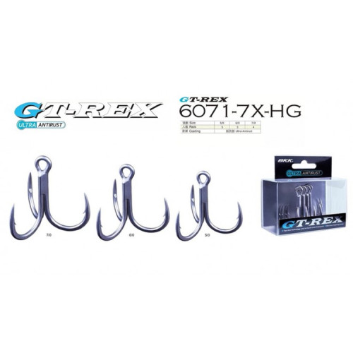 BKK GT - Rex Ultra Antirust Treble Hook