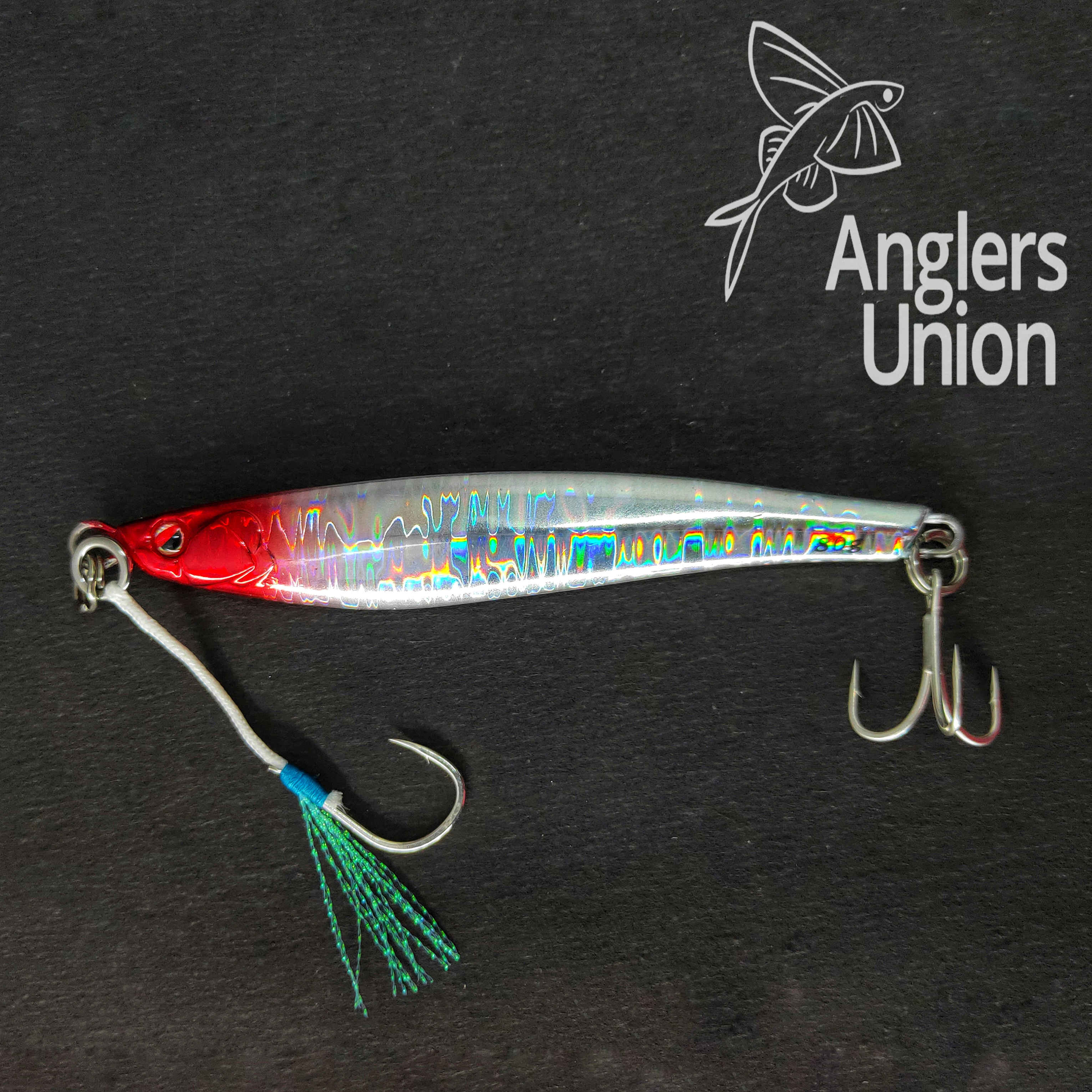 Long Casting Jig Red/Silver